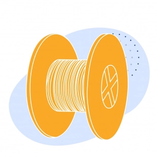 Нефтепогружной кабель 3x25 мм2 КПпфвБК-130