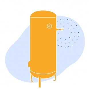 Ресивер 0.1 м3 1 МПа