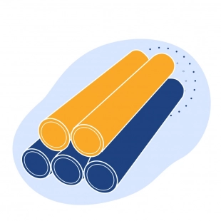 Труба стальная электросварная прямошовная 2120x44 мм Ст20