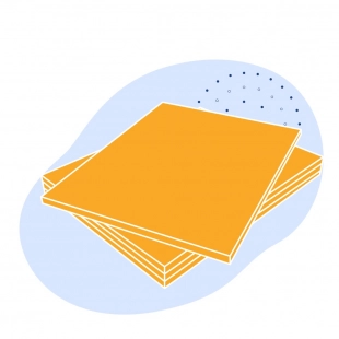 Текстолит листовой электротехнический 14 мм ЛТ ГОСТ 2910-74