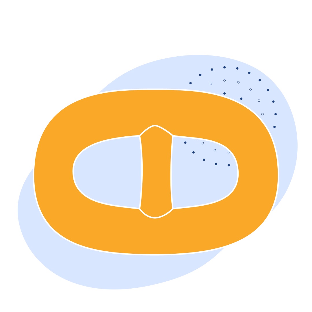 Якорное звено увеличенное с распоркой ГОСТ 228-79 44x264x176x158 мм