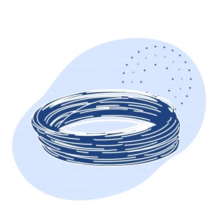 Проволока оцинкованная канатная 5.5 мм 18кп ГОСТ 7372-79